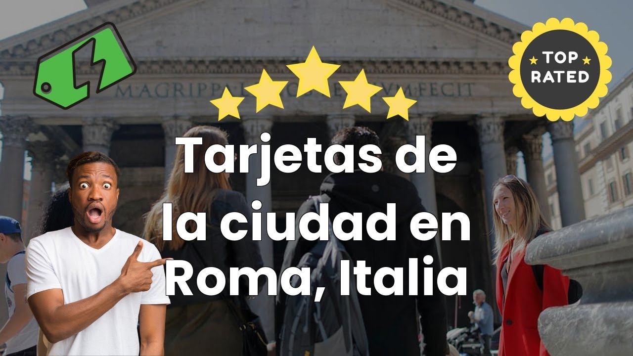 Tarjetas de la ciudad en Roma, Italia