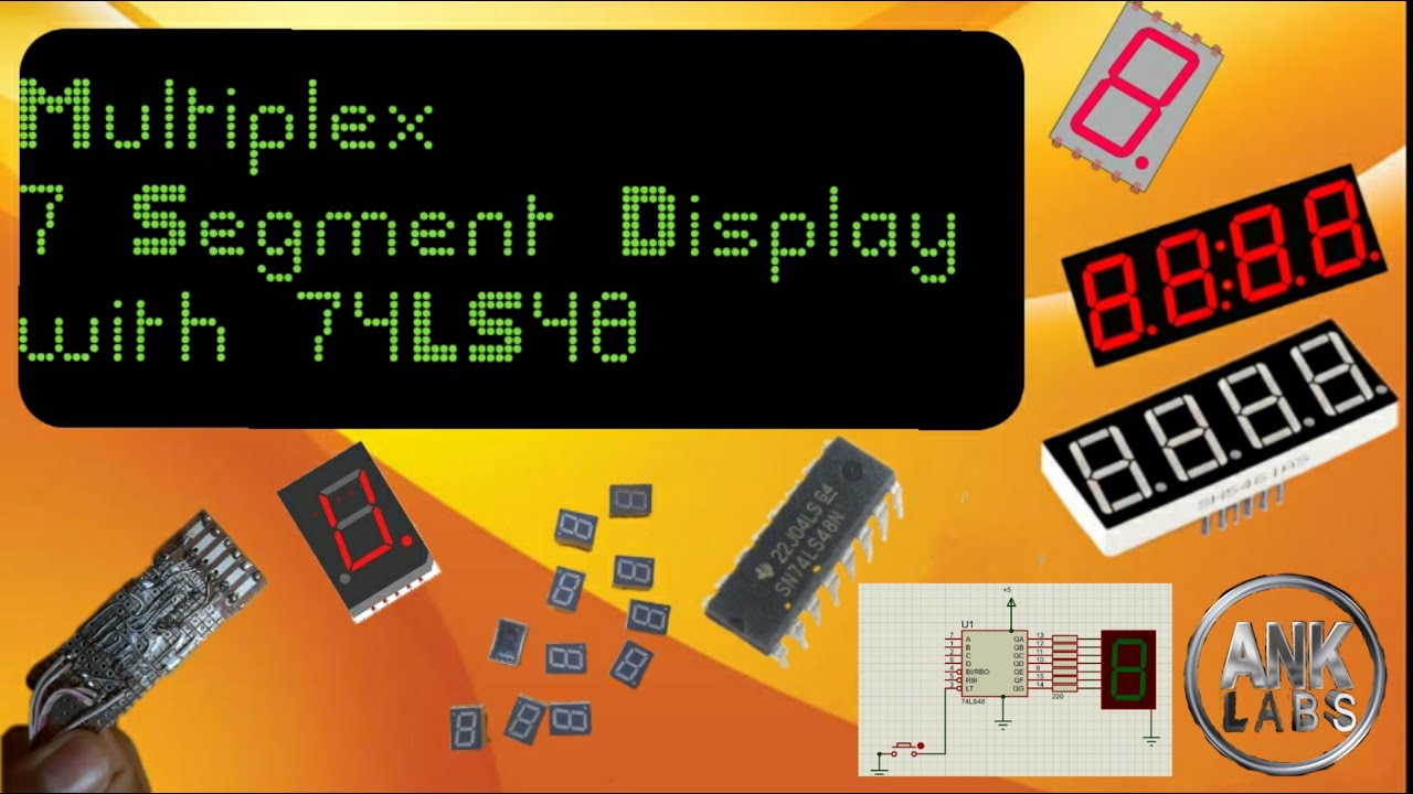 Use 74ls48 to Display Voltage Readings on 7 Segment Display
