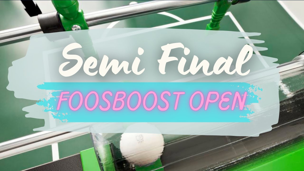 Semi Final: Bokr / Duemmer vs K&ouml;nig / Buitelaar - Foosboost Open (4.11.25)  | Tablesoccer.TV