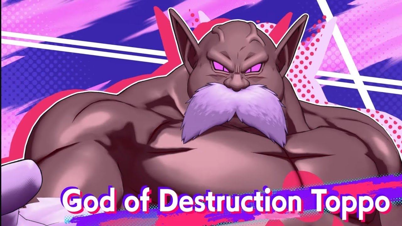 DRAGON BALL GEKISHIN SQUADRA gameplay de Toppo