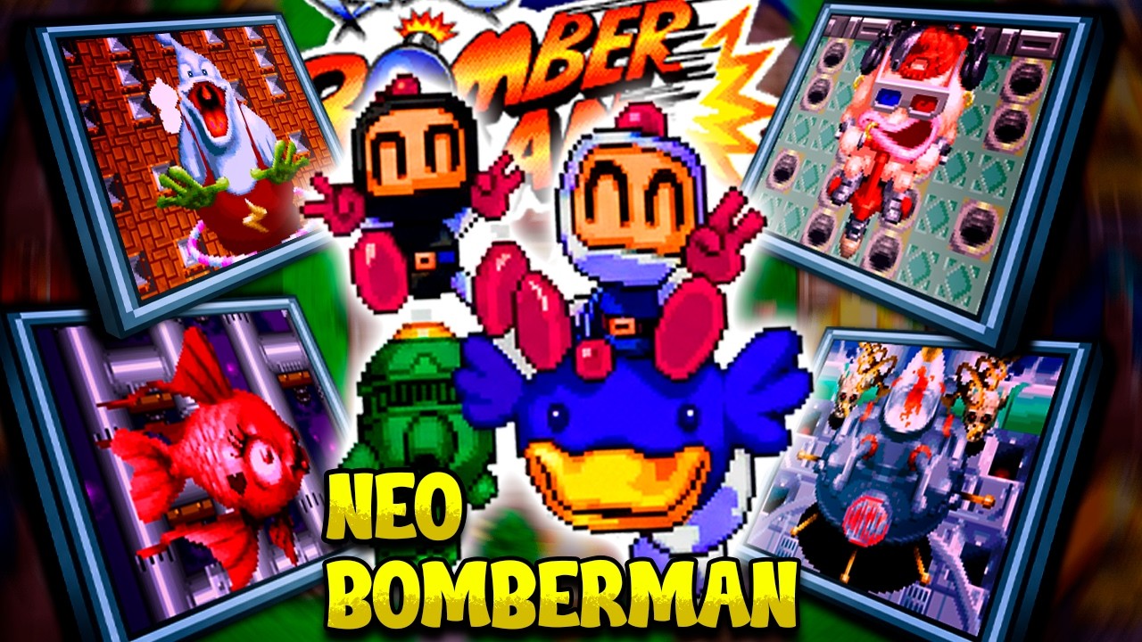 Explicando e Zerando o BOMBERMAN de ARCADE! | Neo Bomberman