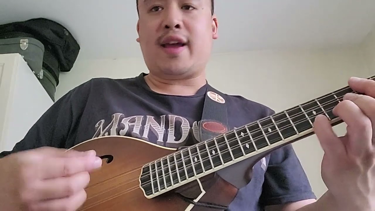 More practising on my A Model Weber Octave Mandolin: Mrs Robinson (Simon & Garfunkel)