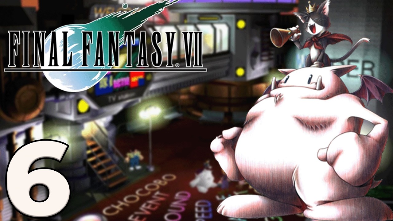 At the Casino with Caith Sith?! Final Fantasy 7 First Blind Playthrough Ep 6