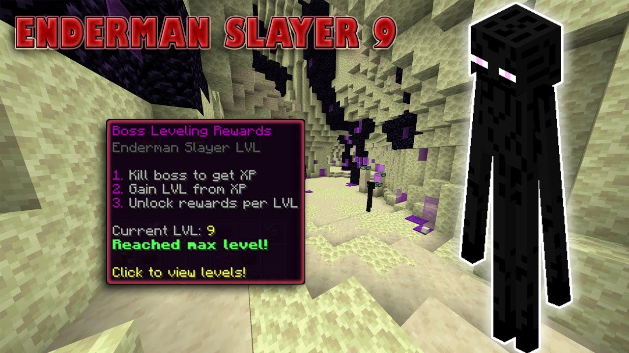 LOOT von 1700 Voidgloom T4 BOSSEN 🔥 ENDERMAN SLAYER Level 9  (Hypixel Skyblock IRONMAN)