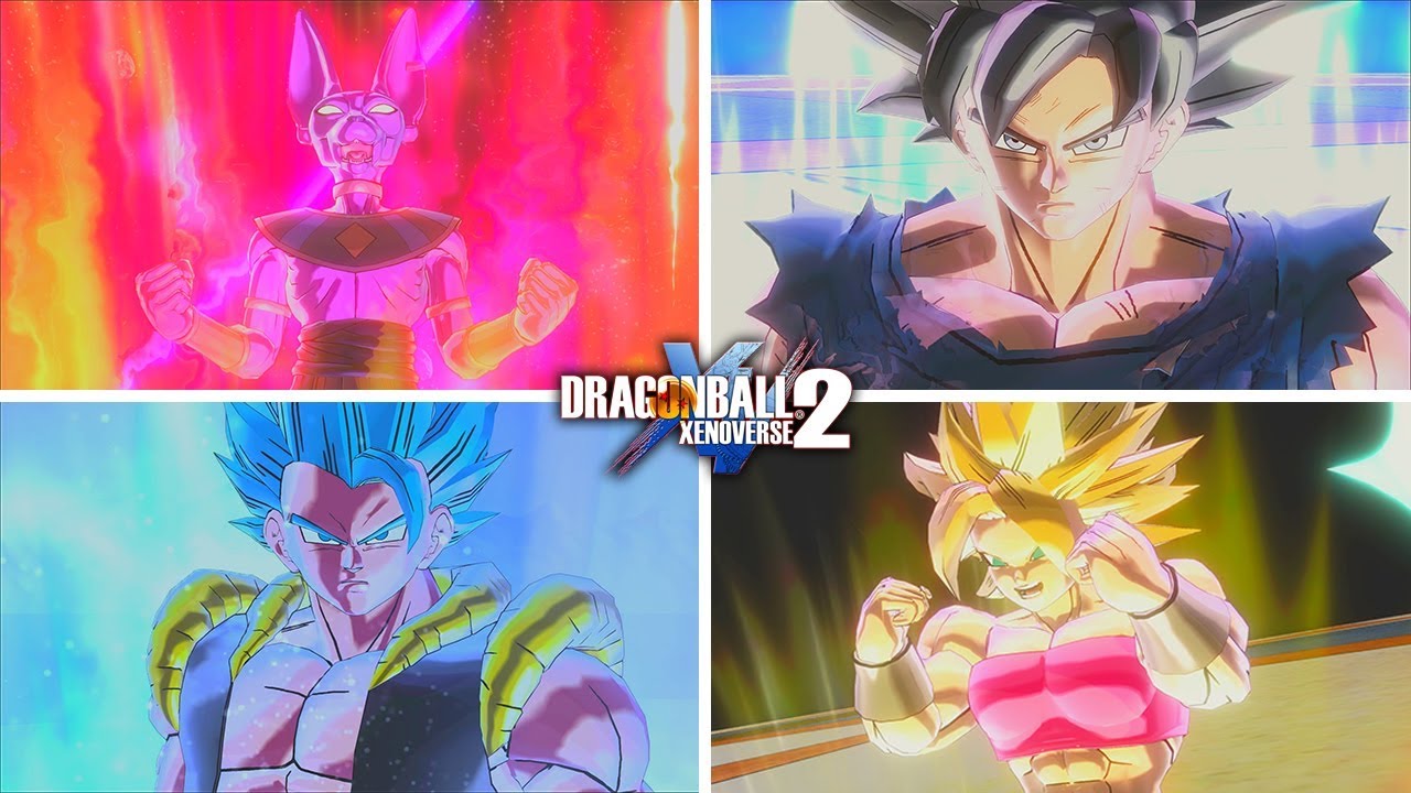 All DragonBall Super Character Transformations - DragonBall Xenoverse 2 Mods