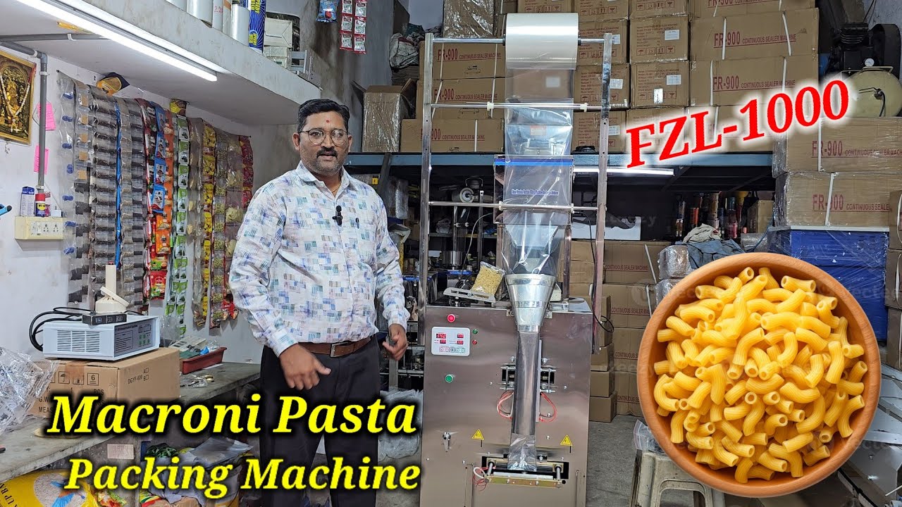 Macroni Pasta Packing Machine | FZL1000 Automatic Pouch Packing Machine |Packing Machine | FZL1000 