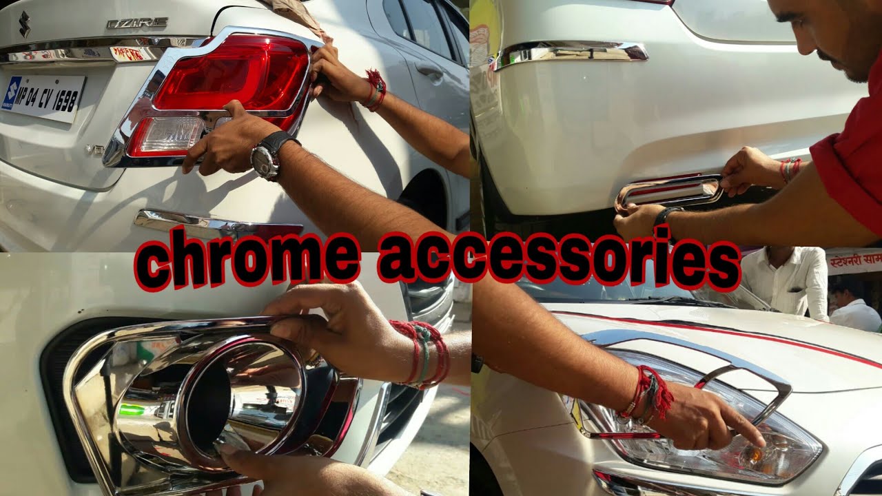 New Dzire Combo Kit accessories installation
