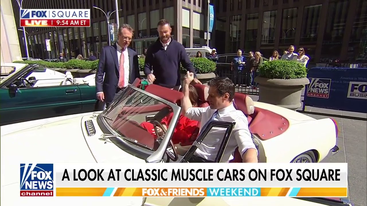 RBW EV Cars features on Fox & Friends on Fox Square in NYC