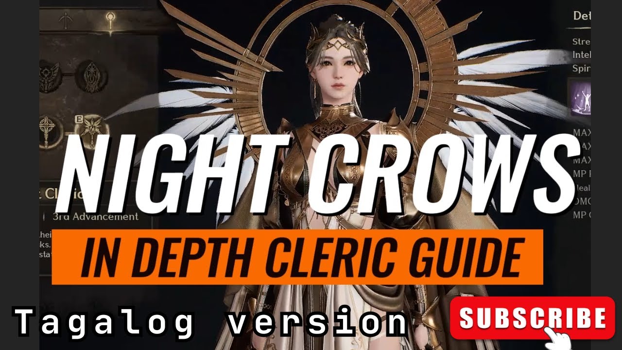 NIGHT CROWS CLERIC GUIDE TAGALOG
