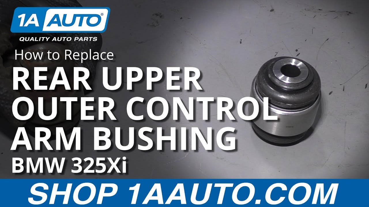 How to Replace Rear Upper Outer Control Arm Bushing 01-05 BMW 325Xi