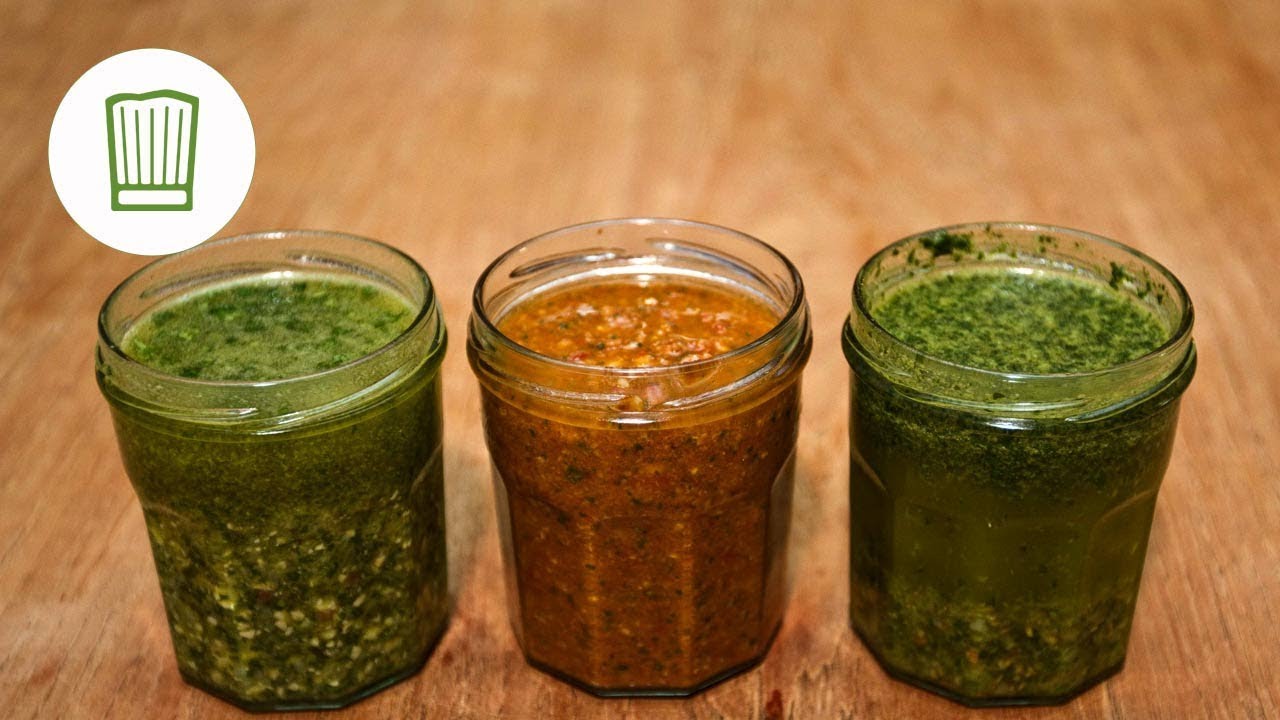 Pesto selber machen - 3 mal anders | Chefkoch.de