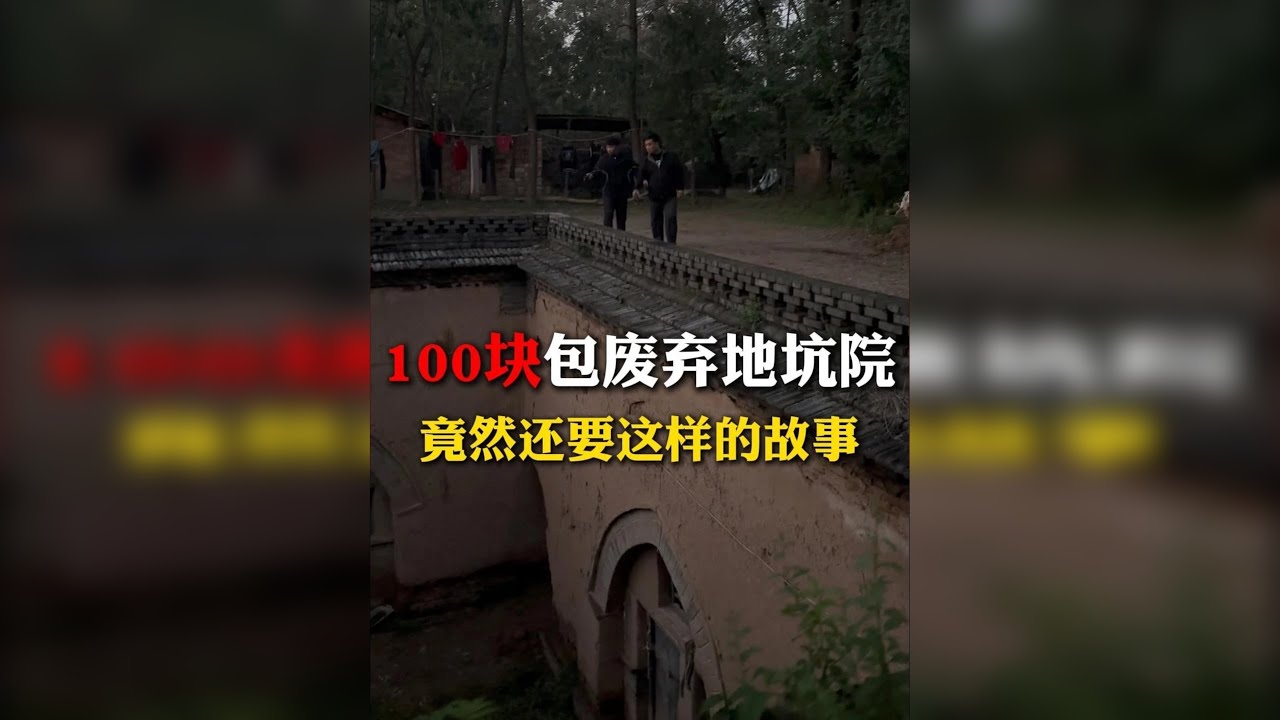 花100包下村里阿姨的地坑院，没想到竟然还赚了？