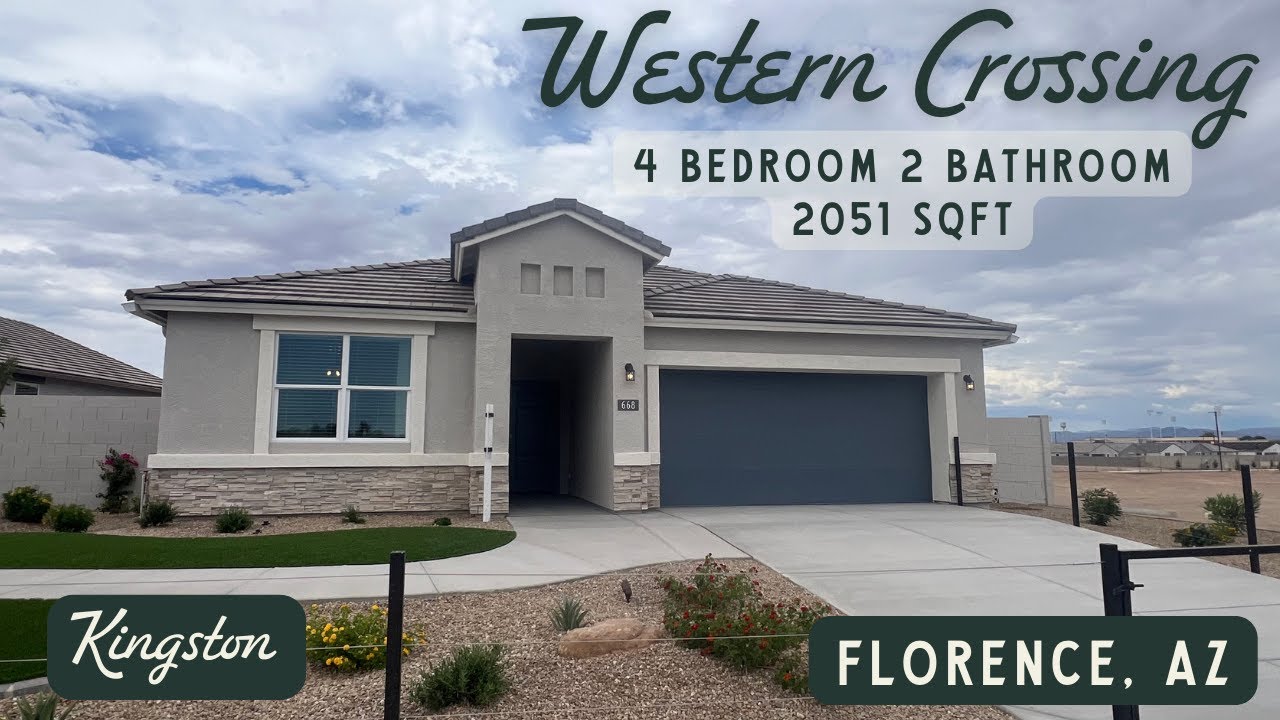 D.R. Horton Model Tour | Florence, AZ | Kingston Floor Plan | 4 Bedrooms | 2 Bathroom | 2051 Sq. Ft.