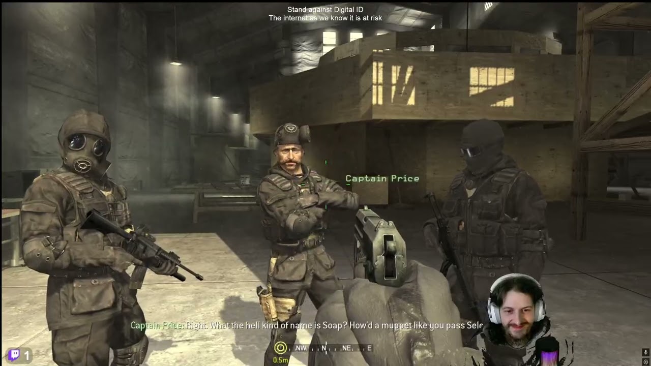 January 20th - CoD4: Modern Warfare - Part 1 - Knoif thu wautuhmelon [TTS ACTIVE :D]