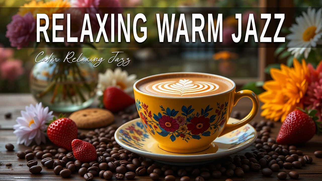 Relaxing Warm Jazz ☕ Bossa Nova background for Relaxing, Great Moods and Happy Moods