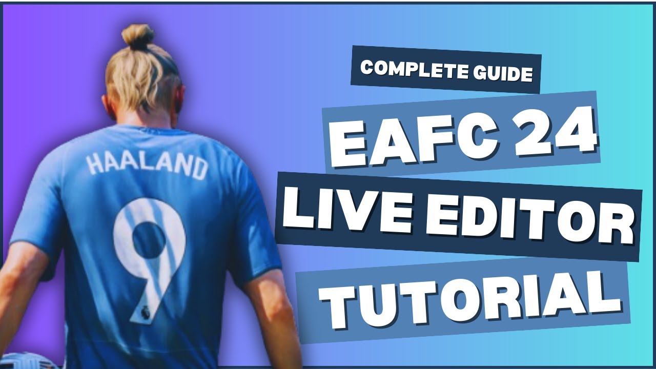 Полное руководство по Live Editor (июль 2024 г.) EAFC 24