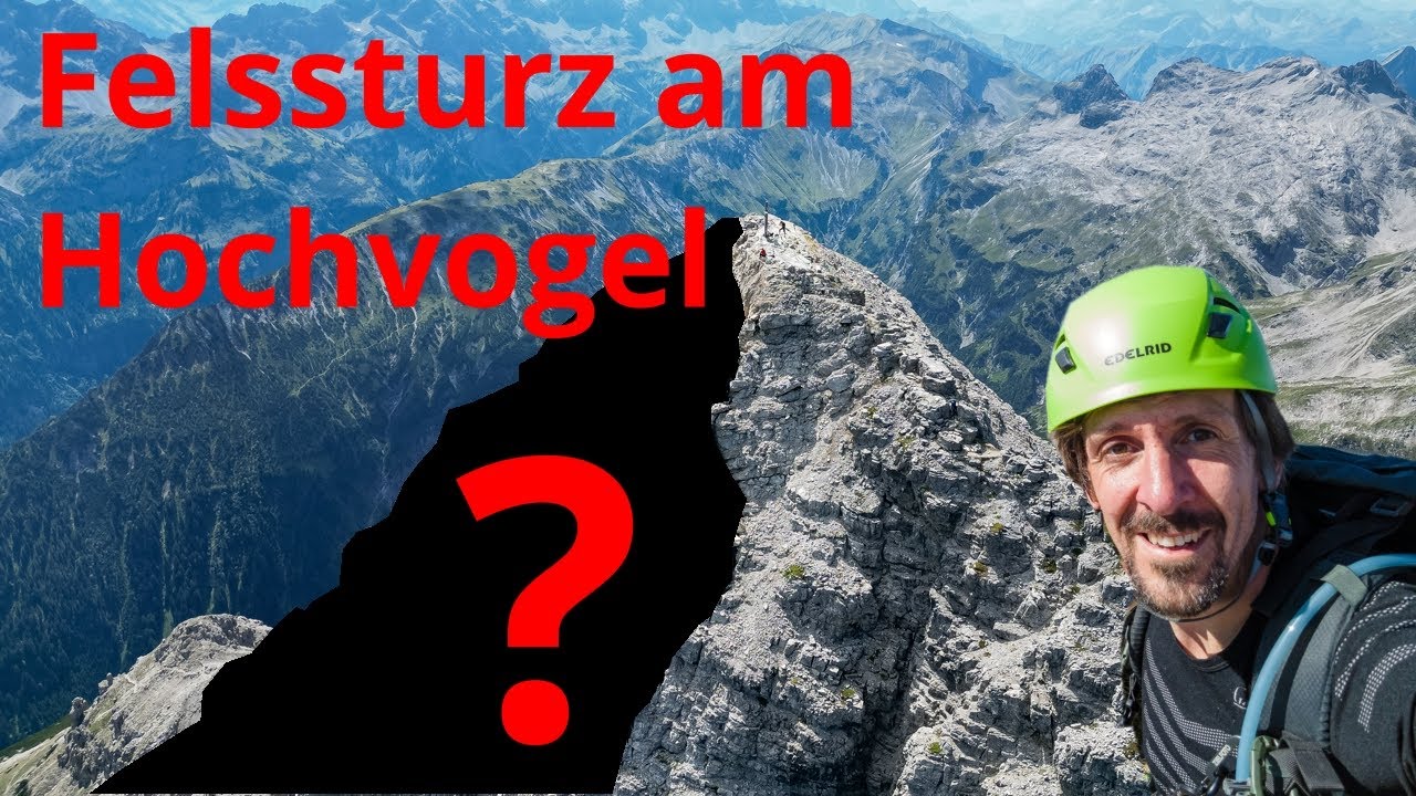 Gefahr von Felssturz am König der Allgäuer Alpen: Der Hochvogel 2022 in 4k