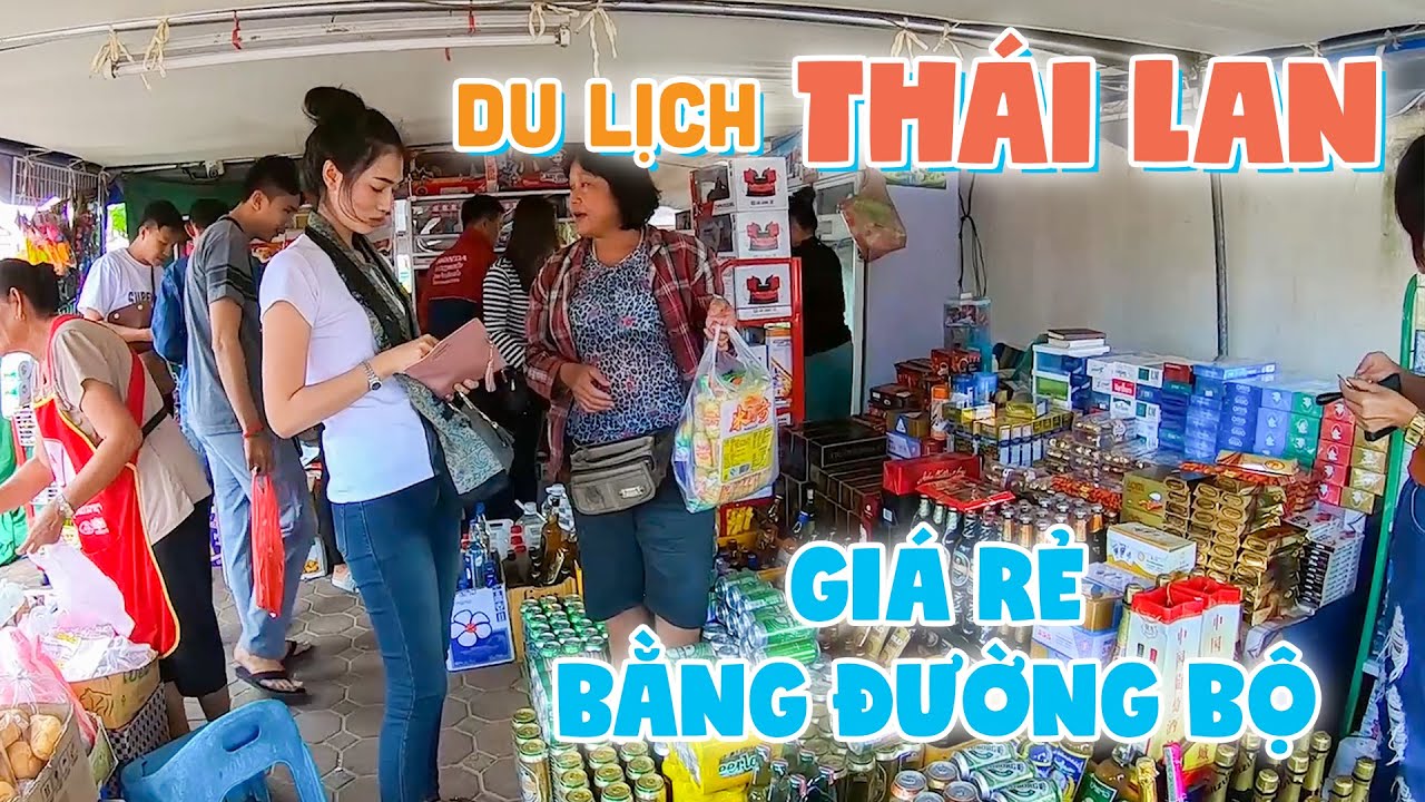 DU LỊCH THÁI LAN GIÁ RẺ TỰ TÚC BẰNG ĐƯỜNG BỘ | Khám phá Ẩm thực tại Mukdahan gần biên giới Lào
