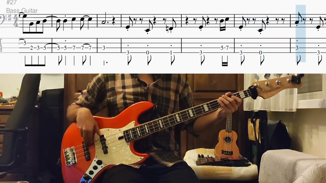 Vulfpeck - Half of the Way - Bass Cover (Tab and Notation in Video)