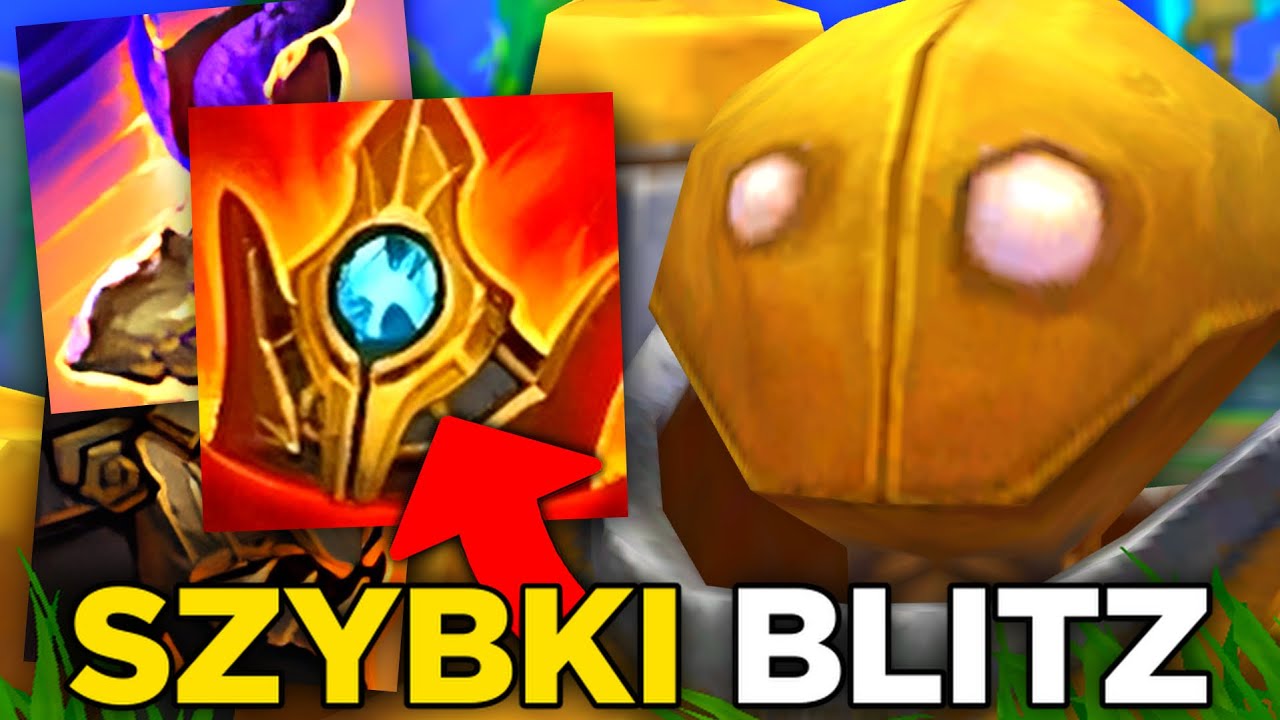 Szybki BLITZCRANK sporo biega w League of Legends