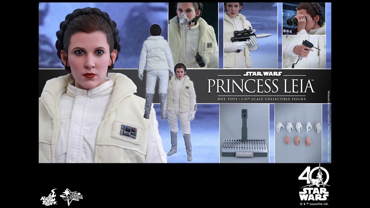 HOT TOYS - PRINCESS LEIA - MMS 423 - STAR WARS : THE EMPIRE STRIKES BACK - REVIEW FRANCAISE