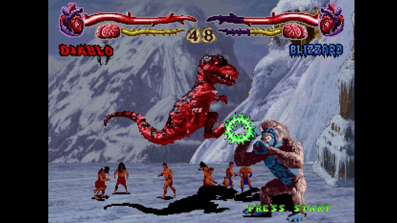 Primal Rage - FULL GAME , No miss, Diablo full game