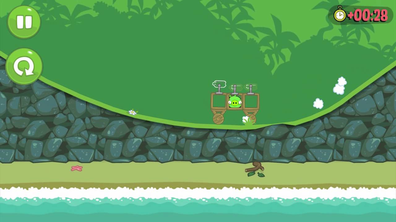 Let's Play Bad Piggies Part 2 - I AM AMAZING!!