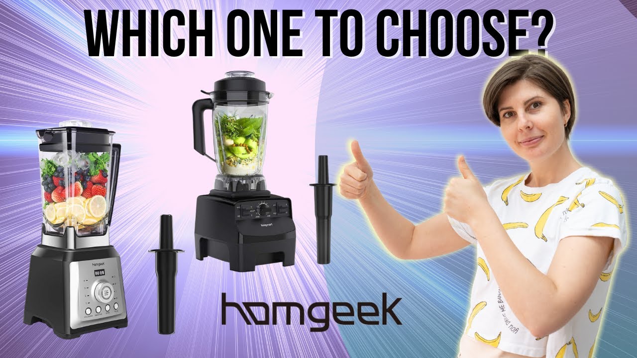 HOMGEEK 2000W/1450W Blender Comparison | Review | Which one is better?
