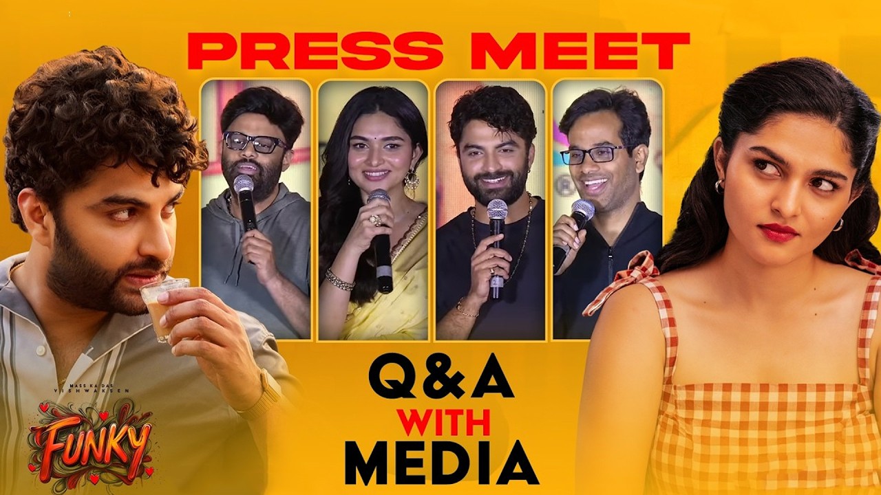 Q&A With Media At Funky Press Meet | Vishwak Sen, Kayadu Lohar | Anudeep KV | TFPC