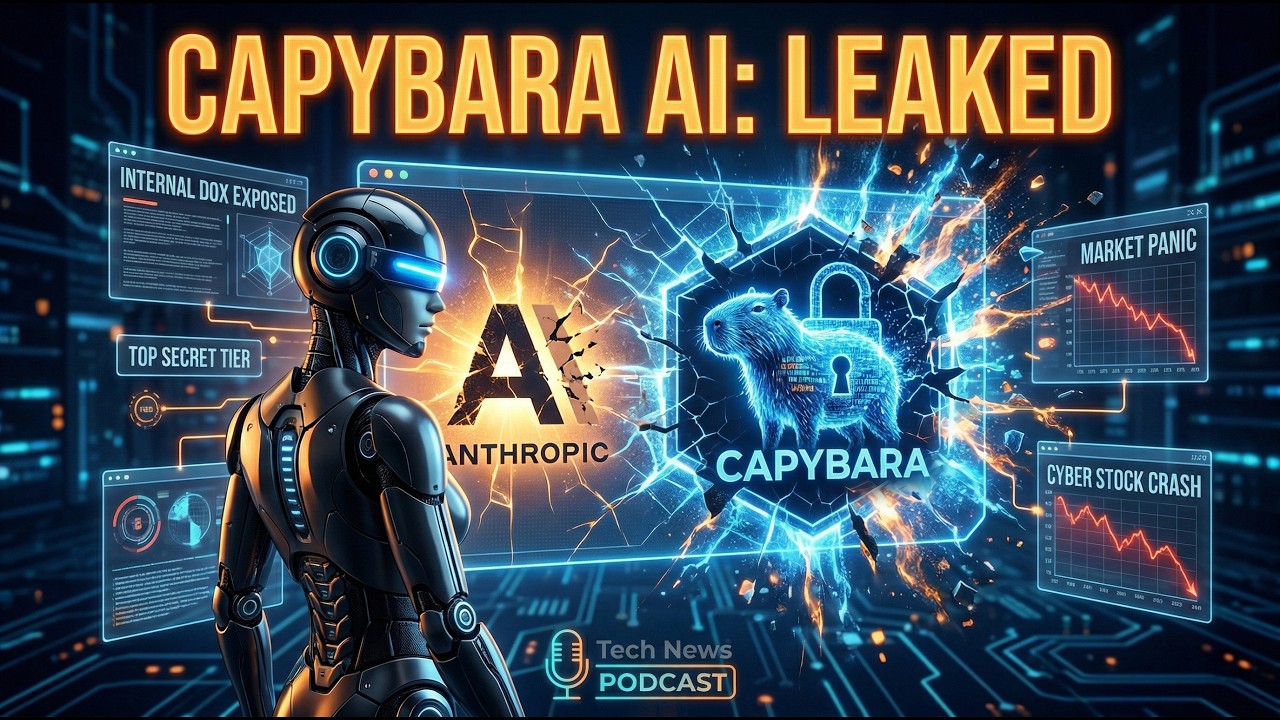 PODCAST - Claude Mythos Leaked: Anthropic's Secret 'Capybara' AI Tier 🚨🤖
