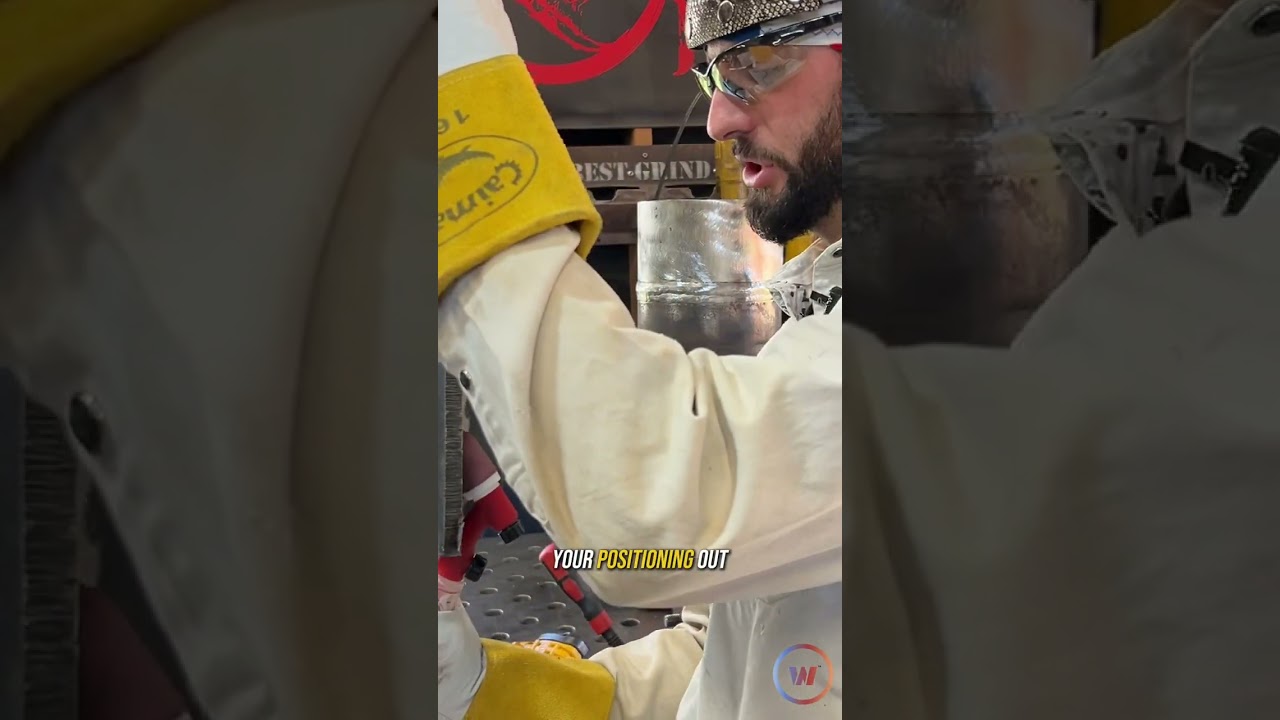 Tips for walking the cup on a 3F weld #tigwelding