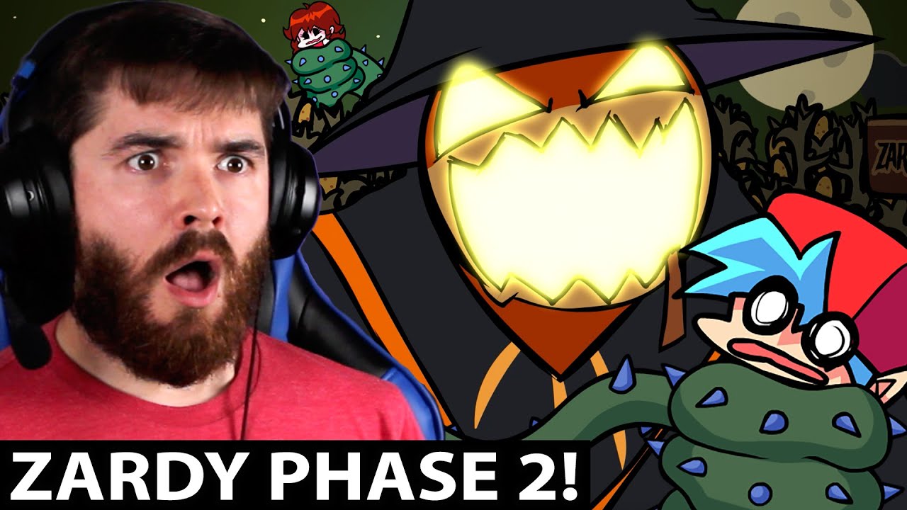 FNF Zardy Phase 2 Bushwhack is a 6 MINUTE FINGER BREAKER! (Friday Night Funkin' VS Zardy Mod Update)