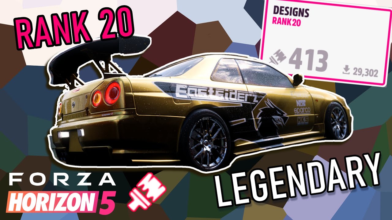 LEGENDARY PAINTER! Tips and Tricks (FORZA HORIZON 5)