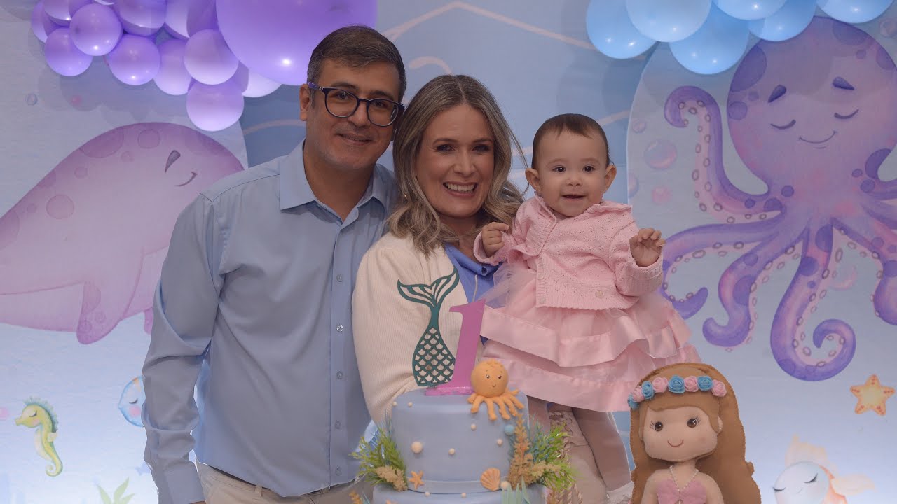 Mayla 1 Ano - Fundo do Mar