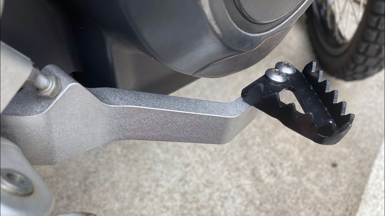 Rade Garage KTM 690 Enduro Brake Pedal Install