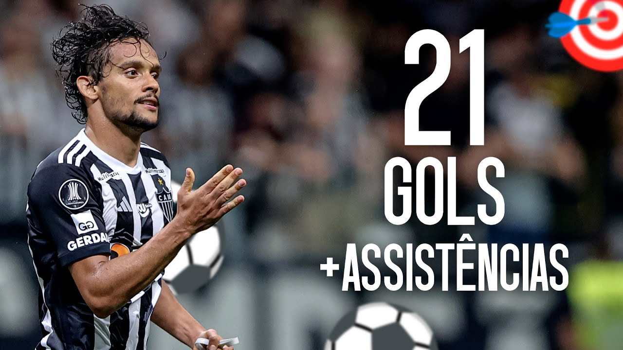 SCARPA: TODOS os GOLS e ASSISTÊNCIAS no GALO em 2024! 🎯⚽