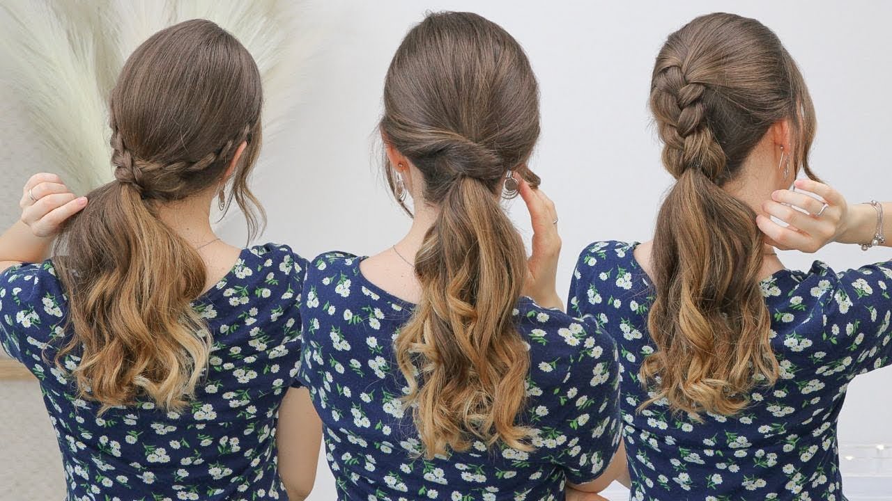 3 CODE SEMPLICI E VELOCI ~ Quick and Easy PONYTAILS | Silvia Viscardi