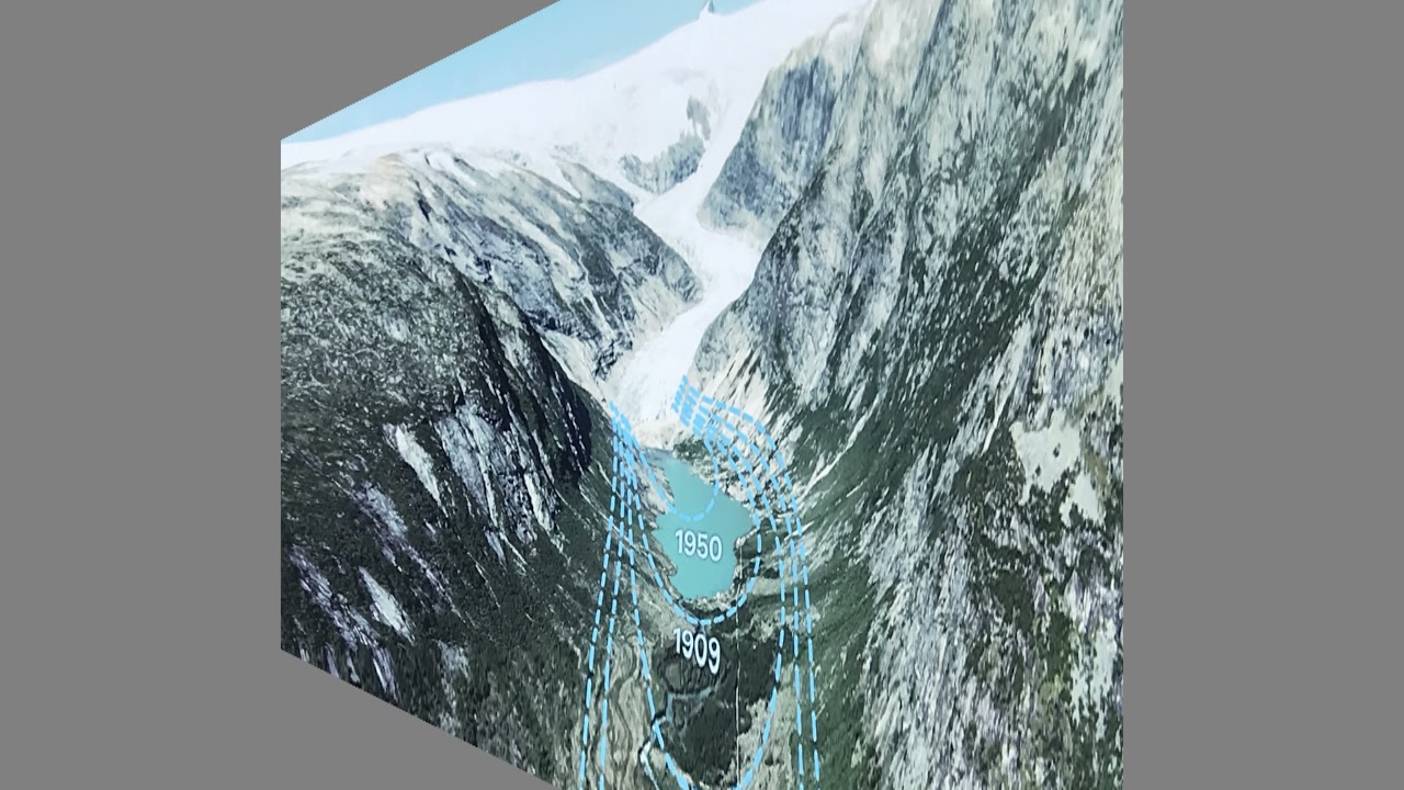 Med bobil til Vestlandet Nigardsbreen