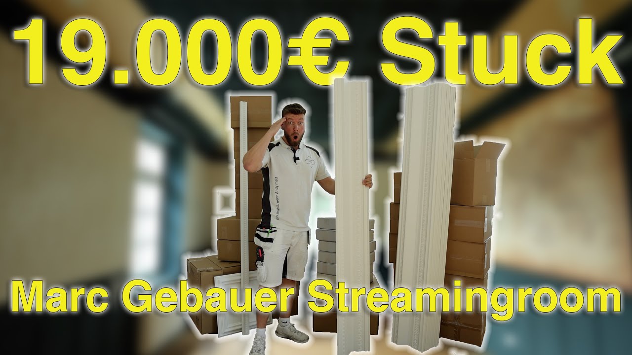 19.000 € Stuck verarbeitet/ MARC GEBAUER STREAMINGROOM