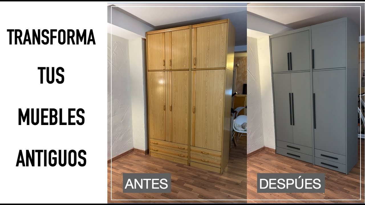 Transformación RADICAL armario segunda mano 😱!!
