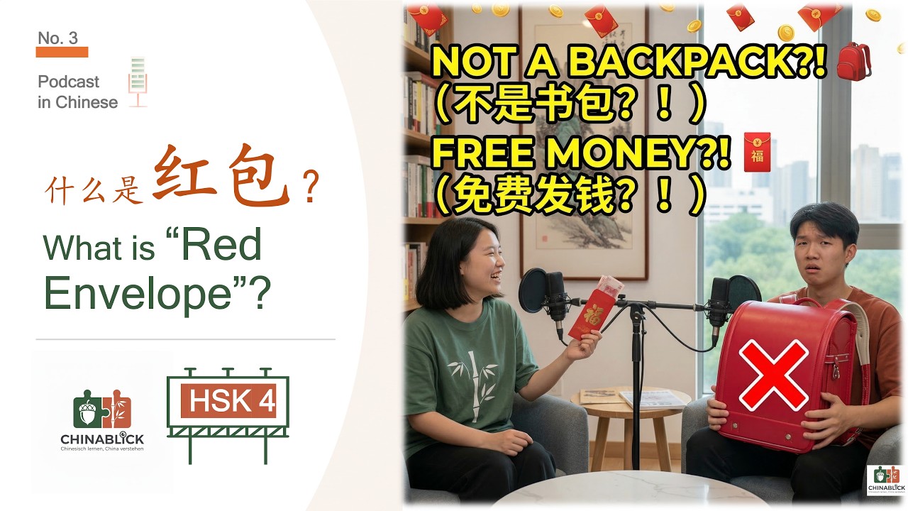 什么是红包？春节社交指南| ChinaBlick 播客第 3 期 (HSK 4) | Hongbao (Red Envelope) Etiquette