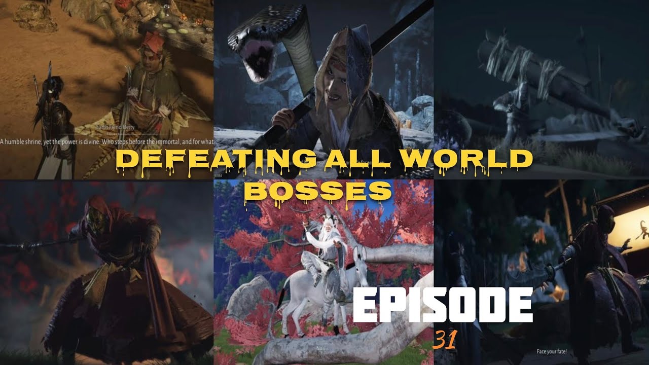 All World Boss Deafeated | (WORLD BOSS) | WHERE WINDS MEET | EPISODE 31 | PANTHER GAMING | 