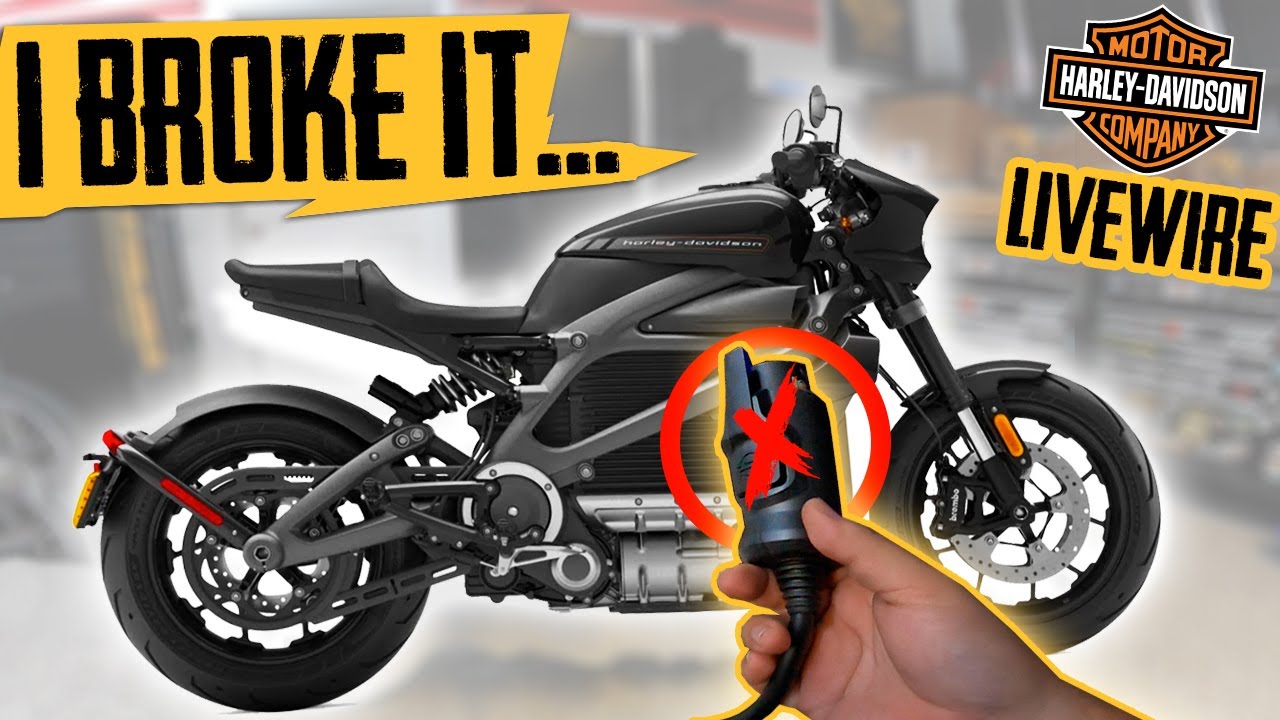 I BROKE the Harley-Davidson LiveWire...