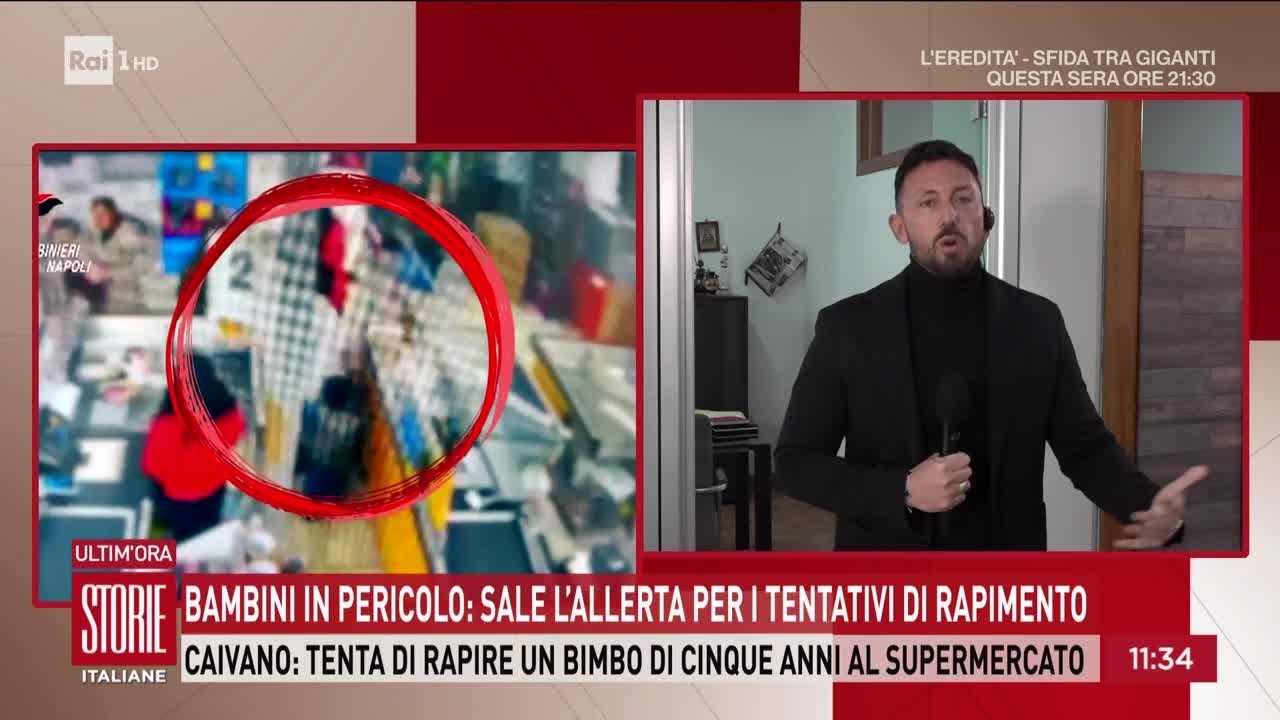 Bambini in pericolo, tanti i tentativi di rapimenti - Storie italiane 20/02/2026