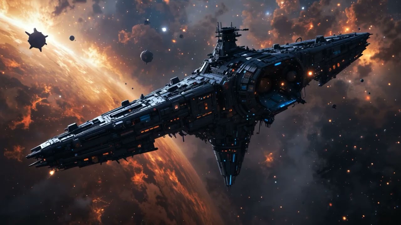 Space Terminal Nakh 1 | Space Ambient SciFi Music for Work, Study & Gaming