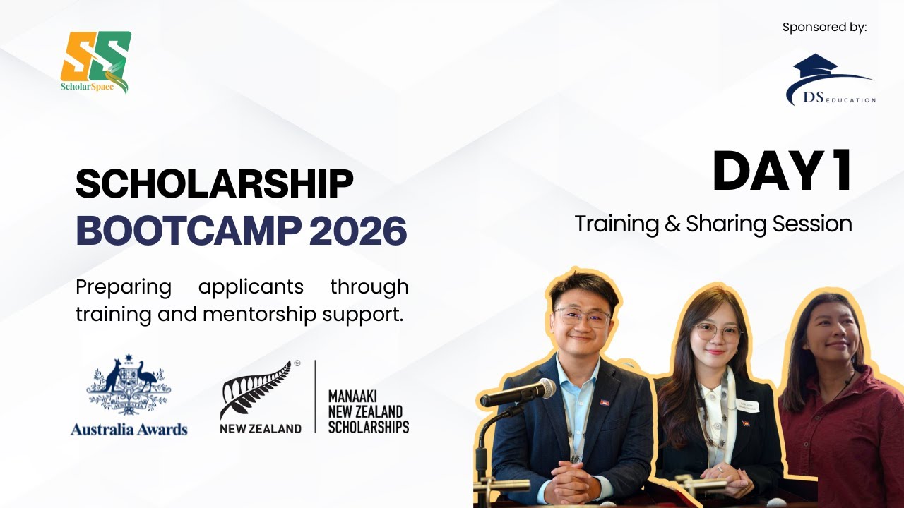 ScholarSpace Bootcamp 2026 Day 1 | Australia Awards & Manaaki New Zealand Scholarship
