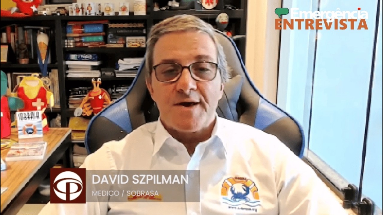 David Szpilman fala sobre o problema do afogamento no Emergência Entrevista
