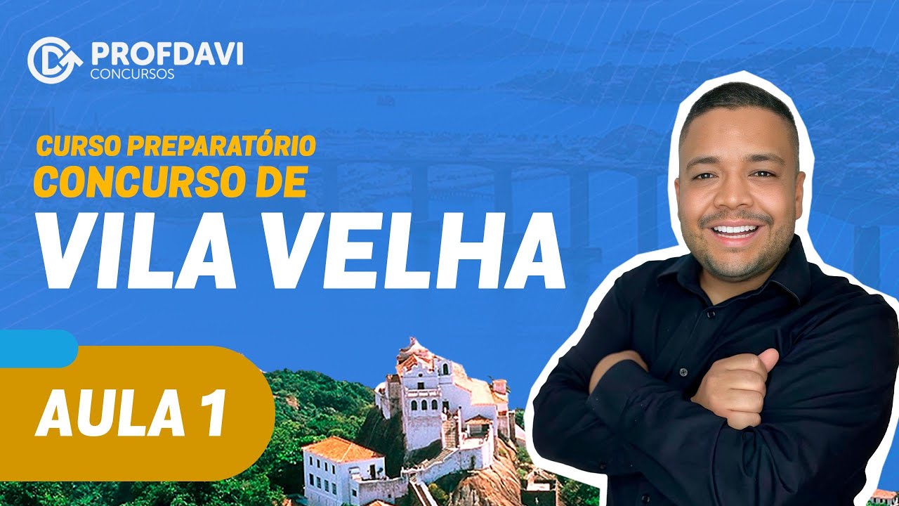 CONCURSO DE VILA VELHA 2025 - Aula 01 (Conhecimentos Pedagógicos)