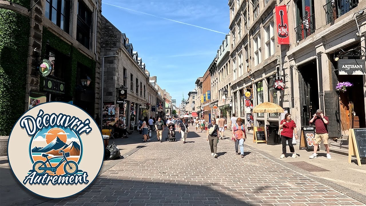 Balade dans le Vieux-Montréal et le Vieux-Port de Montréal - Canada - 1 juin 2024