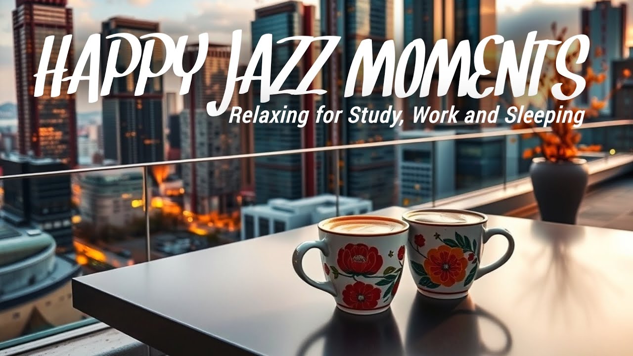 ☕【広告なし・長時間】October Relaxing Piano & Jazz Cafe BGM | 勉強・作業・読書に最適な癒しジャズ